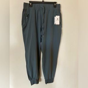 Apana Lightweight Joggers, Blue-grey, Size Large